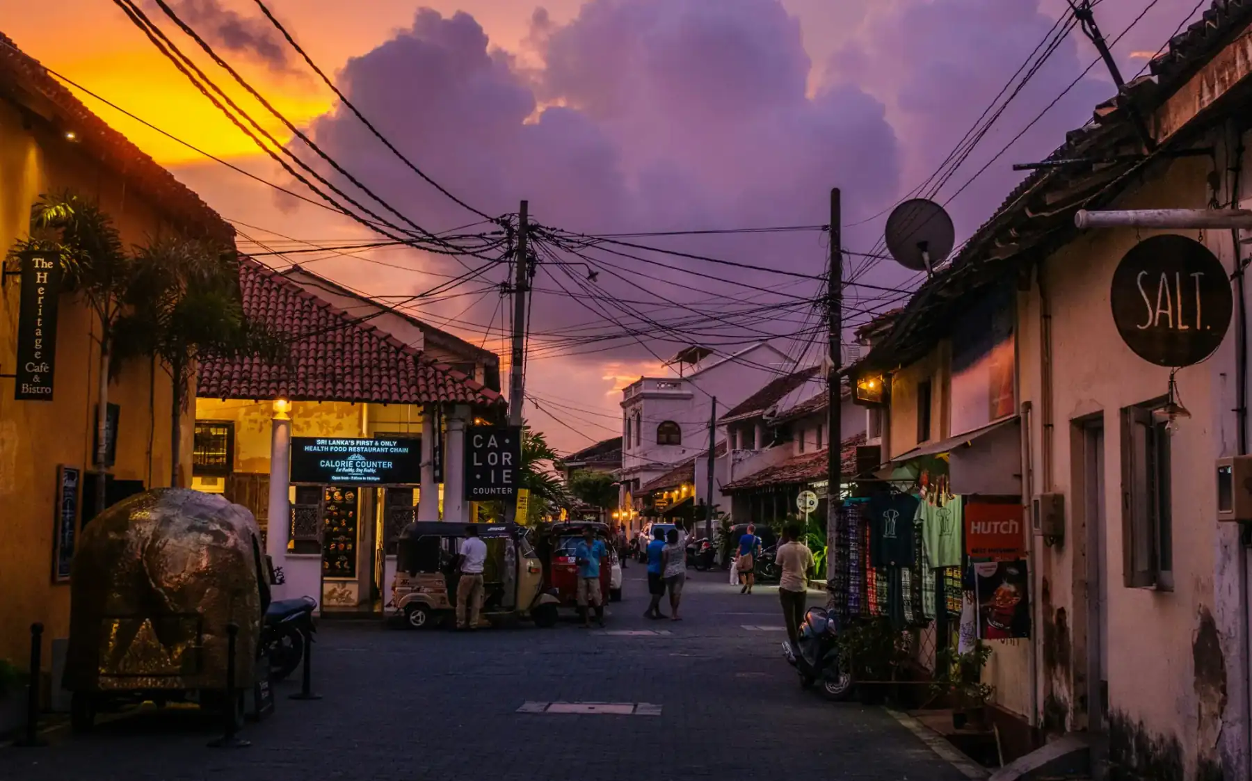 Galle Fort and the southern coast of Sri Lanka
